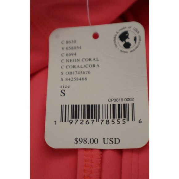 FP Movement OB1745676 Women's Sz S Neon Coral Never Better 1-Piece Jumpsuit - Picture 4 of 14